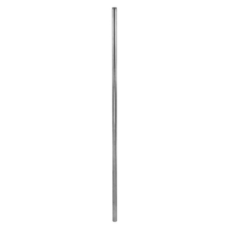 Everbilt 1-5/8 in. Dia x 6 ft. 16-Gauge Galvanized Steel Chain Link Fence Line Post