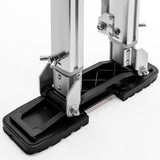 Professional 36 in. to 48 in. Aluminum Drywall Sheet Lifter Stilts with Adjustable Height - Super Arbor