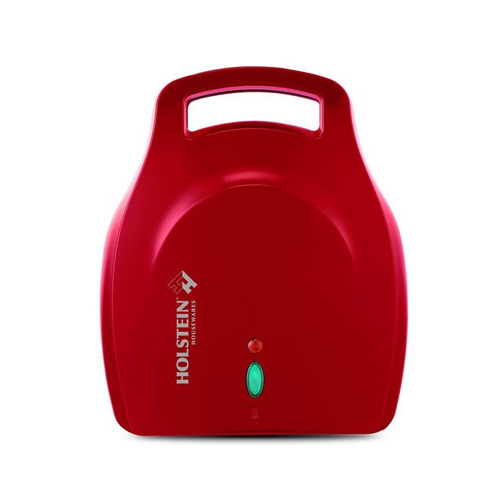 1200-Watt Metallic Red 6-Piece Arepa Maker