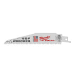 9 in. 7/11 Teeth per in. WRECKER Demolition Mutli-Material Cutting SAWZALL Reciprocating Saw Blades (5 Pack) - Super Arbor