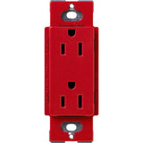 Claro 15 Amp Duplex Outlet, White - Super Arbor