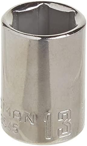 Craftsman 13mm Metric 6-Point Shallow Socket, 3/8-inch Drive