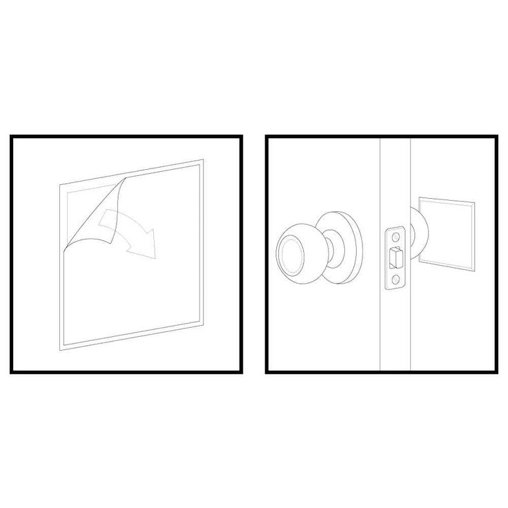 4 in. White Wall Guard