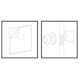 4 in. White Wall Guard