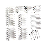 Swirl Sand 89-Piece Flatware Set (Service for 12)