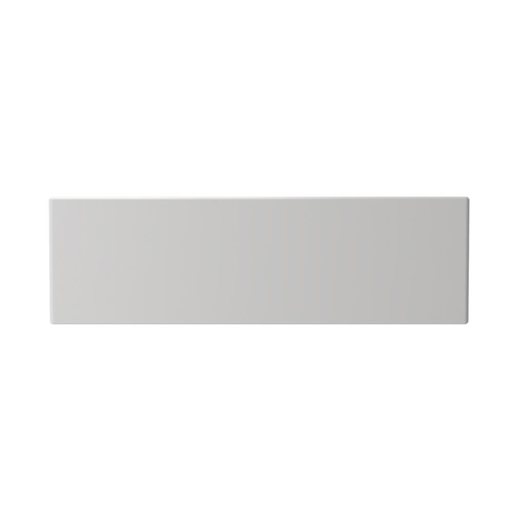 Farmhouse Apron-Front Fireclay 33 in. Single Bowl Kitchen Sink in White with Grid - Super Arbor
