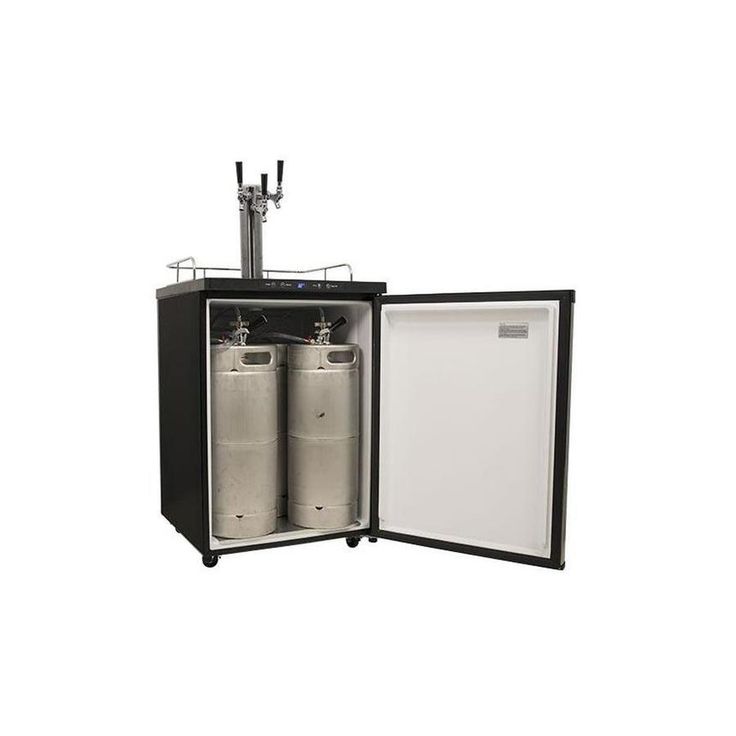 EdgeStar Sixth-Barrel Keg Stainless Steel Digital Kegerator