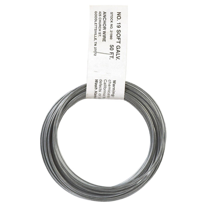 Hillman 3.5 in. D x 50 ft. L Galvanized Steel 19-Gauge Anchor Wire