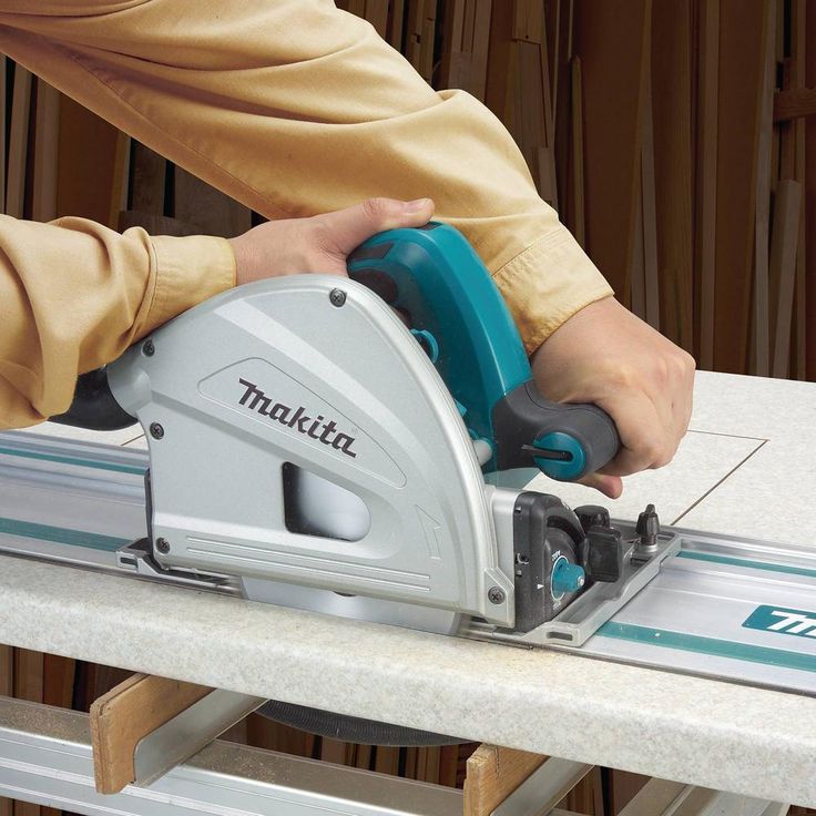 18-Volt X2 LXT Lithium-Ion (36V) Brushless 6-1/2 in. Plunge Circular Saw Kit 5.0Ah with bonus 39 in. Metal Guide Rail