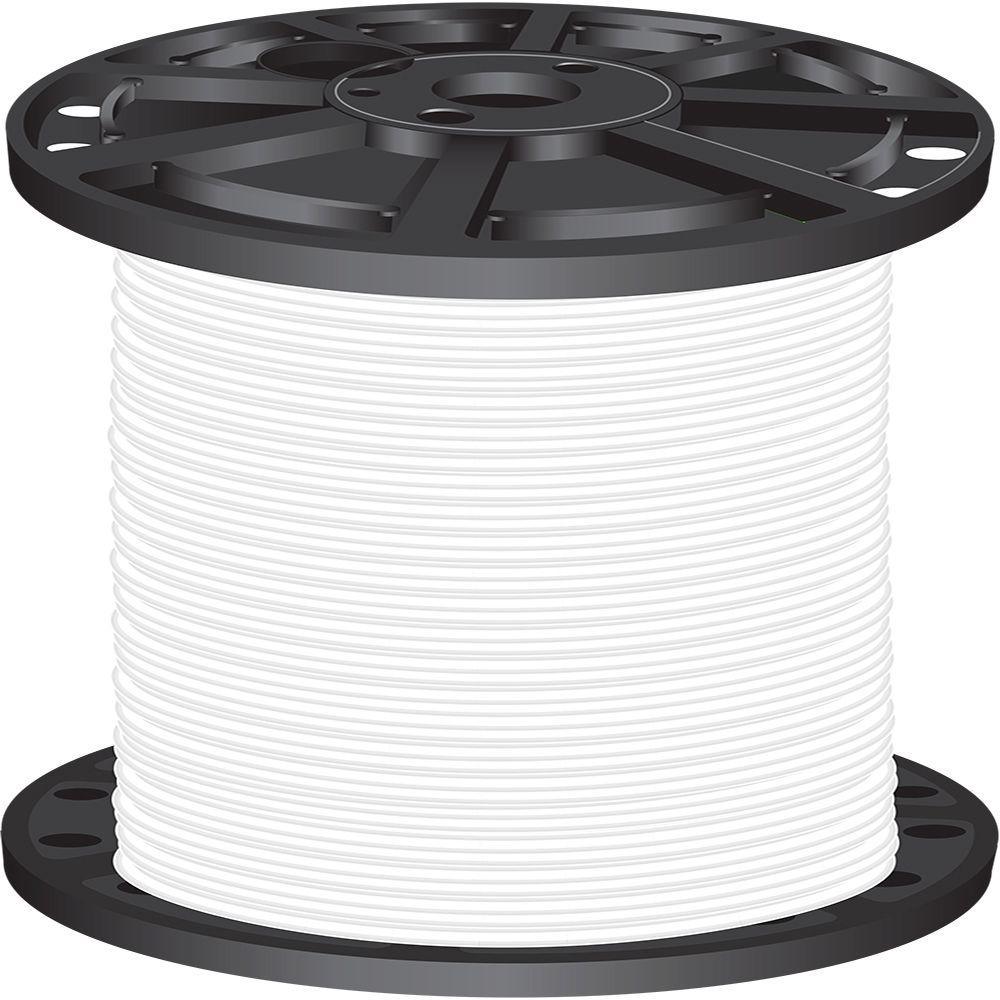 500 ft. 6 Black Stranded CU SIMpull THHN Wire - Super Arbor