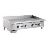 Commercial 48 in. Thermostatic Countertop Griddle