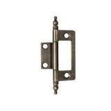 2 in. x 1-5/8 in. Satin Nickel Furniture Barrel Hinge - Super Arbor