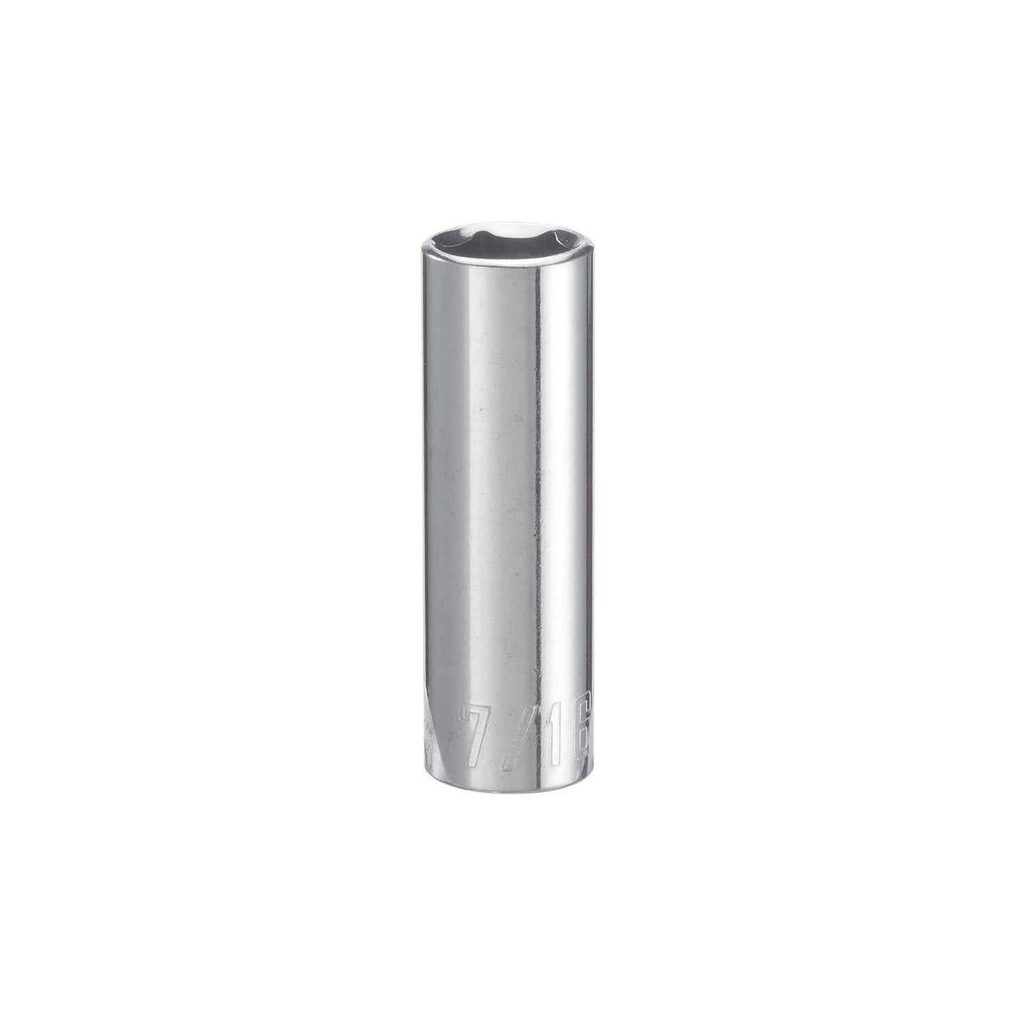 Craftsman SAE 6 Point Deep Socket, 7/16 in. X 1/4 in. Drive