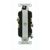15 Amp Commercial Grade Tamper Resistant Duplex Outlet, White - Super Arbor