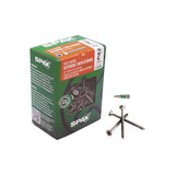 #8 x 2 in. T-Star Plus Flat Head Interior/Exterior HCR-X Screw (154-Box)