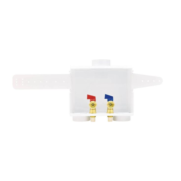 1/2 in. CPVC Dual Outlet Washing Machine Outlet Box