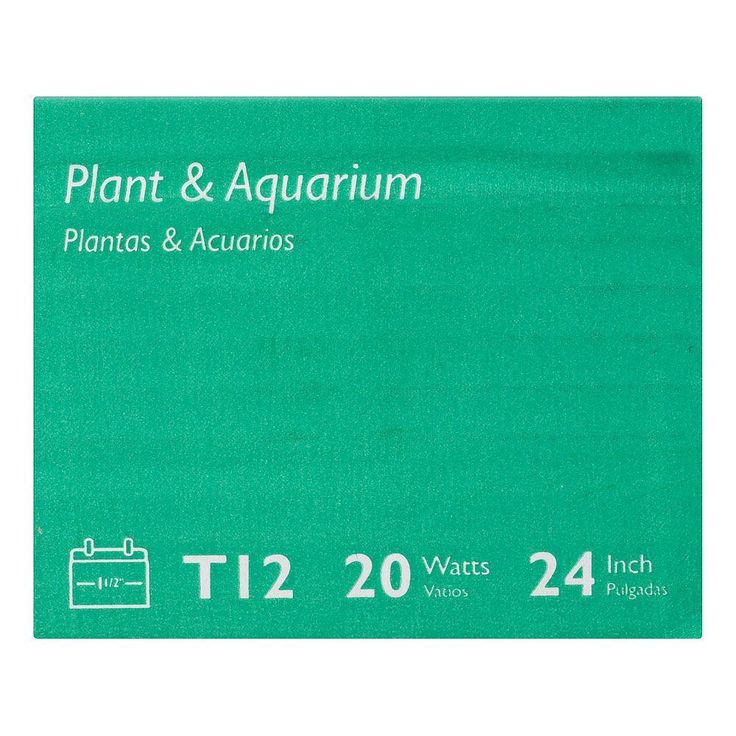 Philips 20-Watt T12 2 ft. Fluorescent Linear Plant and Aquarium Grow Tube Light Bulb (6-Pack)