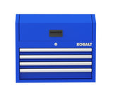 Kobalt 26-in W x 22-in H 4-Drawer Steel Tool Chest (Blue)