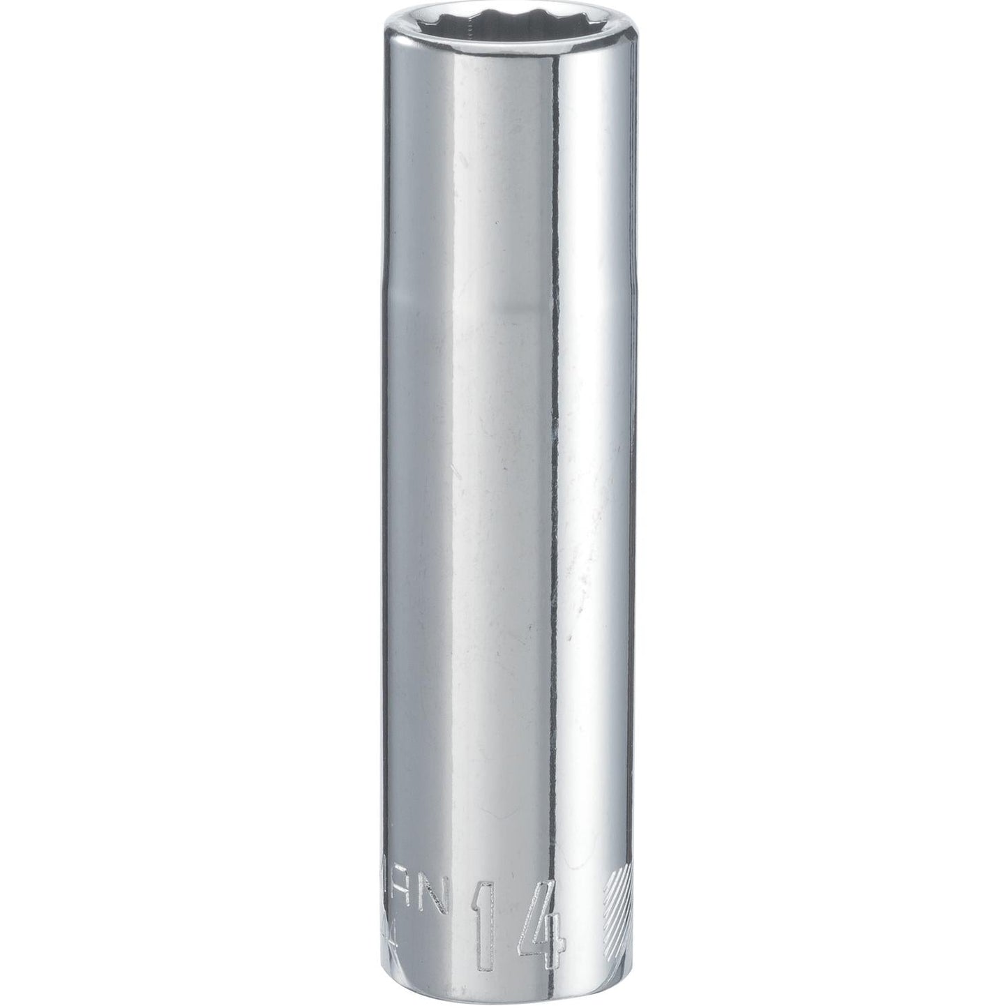 Craftsman 14 mm Metric Deep Socket, 1/2 in. Drive, 12 Point