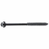 3/16 in. 4 in. TimberLok Coarse Steel External Hex Drive, Hex Head Heavy-Duty Wood Screws (50-Pack) - Super Arbor