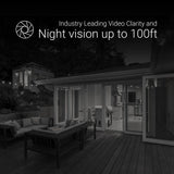 1080p Wi-Fi Outdoor Surveillance Camera with 100 ft. Night Vision Weatherproof, Smart Motion Detection - Super Arbor