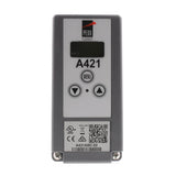 Johnson Controls A421ABC-02C temperature controller - front view (Product Type: Temperature Control; Voltage: 120/240V)