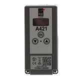 Johnson Controls A421ABC-03C temperature controller - label view (Product Type: Temperature Control; Voltage: 120v)