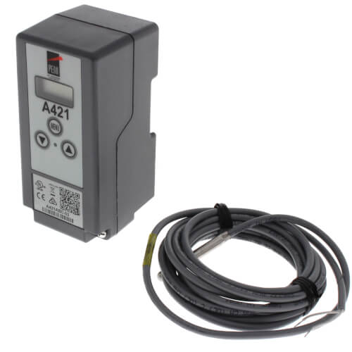 Johnson Controls A421ABC-03C temperature controller - front view (Product Type: Temperature Control; Voltage: 120v)