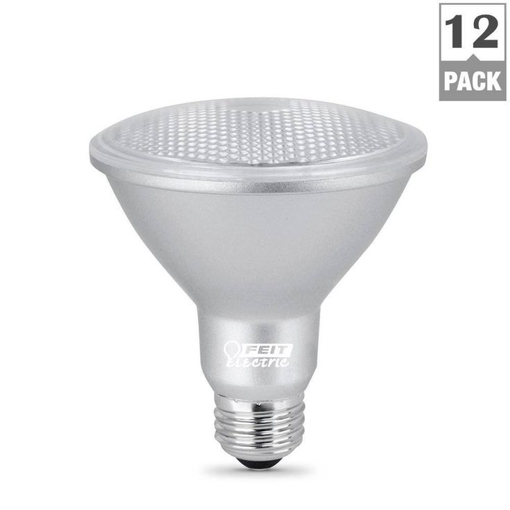 Feit Electric 75-Watt Equivalent PAR30 Dimmable CEC Tirle 24 Compliant LED ENERGY STAR Flood Light Bulb, Daylight (12-Pack)