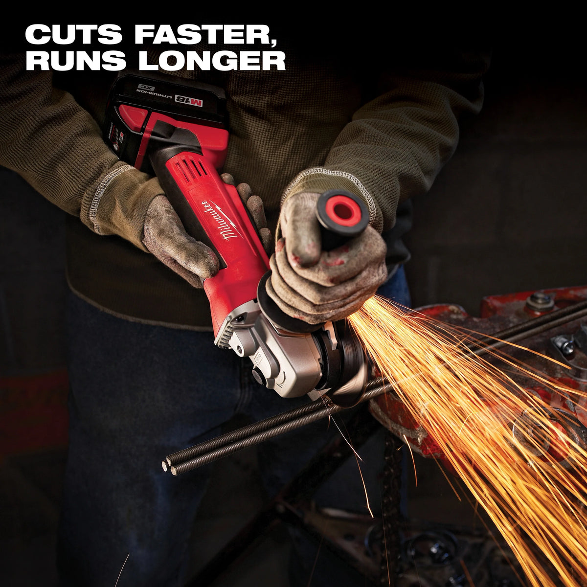 Milwaukee M18 18V Lithium-Ion Cordless Combo Tool Kit, 6-Tool w/ Wet/Dry Vacuum & 5 in. Random Orbit Sander