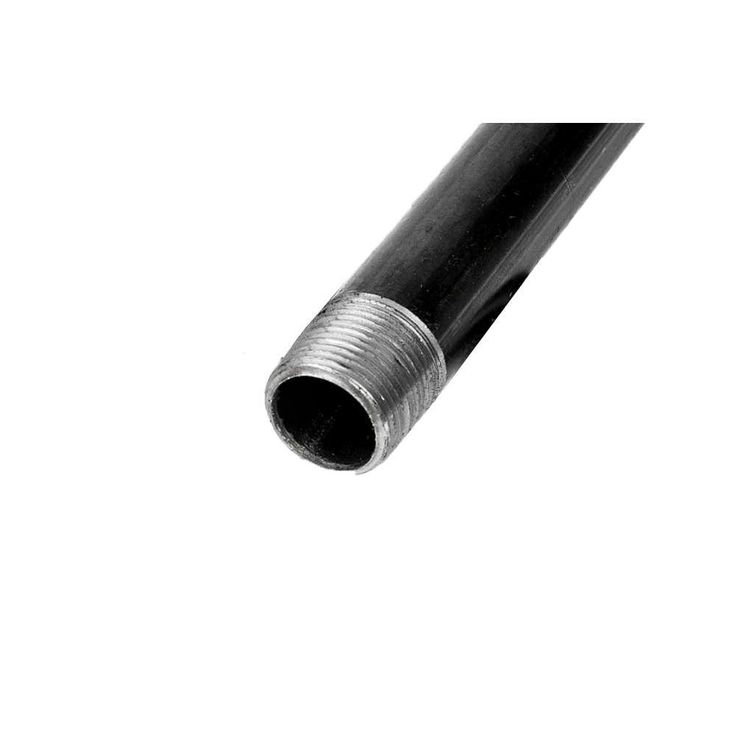 3/4 in. x 18 in. Black Steel Pipe (10-Pack)