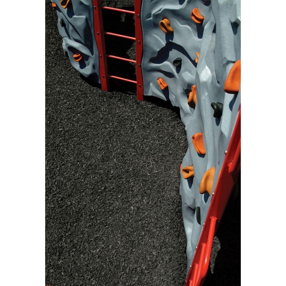 38.5 cu. ft. Espresso Black Rubber Mulch - Super Arbor