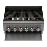 Commercial 36 in. Countertop Radiant Charbroiler