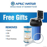 Premium 10 GPM Salt-Free Water Softener and Whole House Water Filtration System