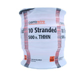 500 ft. 10/1 White Stranded THHN Wire - Super Arbor