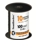 500 ft. 10 Black Stranded CU THHN Wire - Super Arbor
