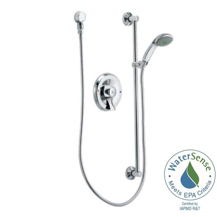 1-Spray Eco-Performance Hand Shower in Chrome (Valve Included)