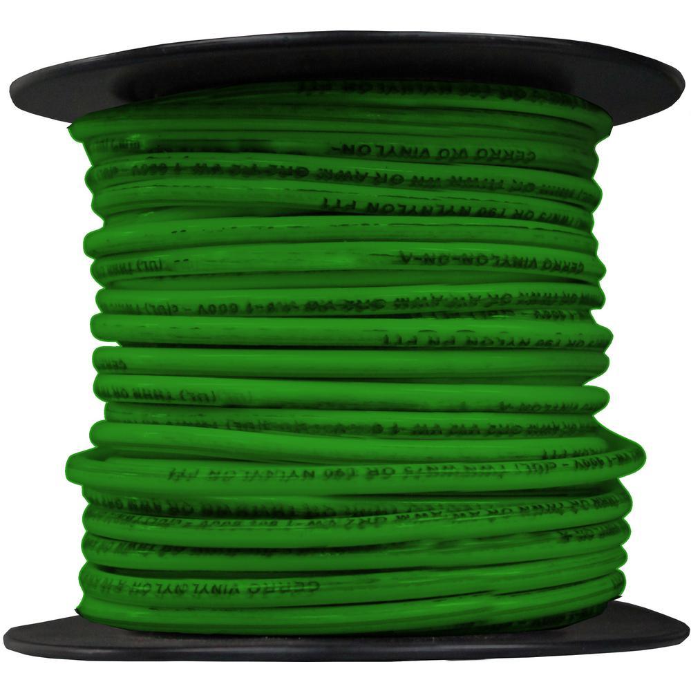 500 ft. 14/1 White Solid THHN Wire - Super Arbor