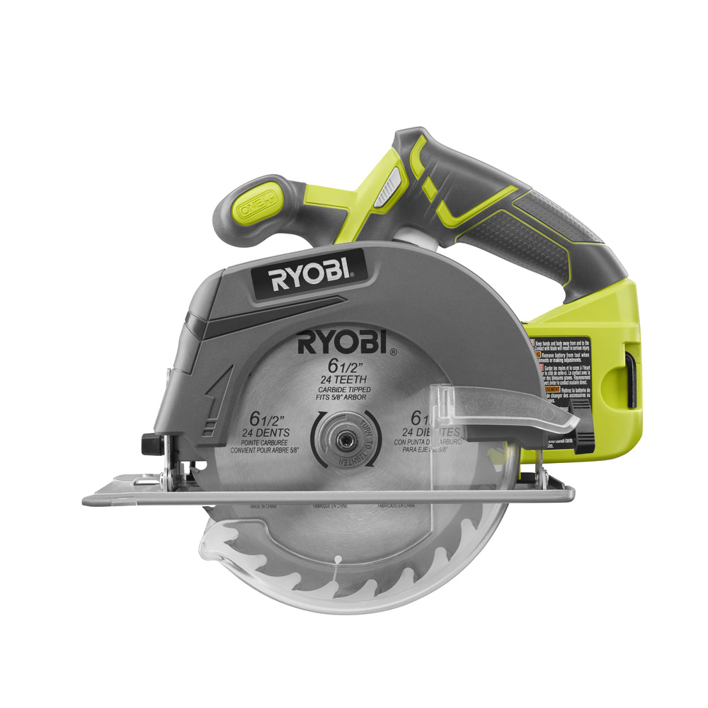 RYOBI 18V ONE+ Cordless 6-1/2 in. Circular Saw (Tool Only)