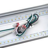 Low Profile 40 in. 2600 Lumens Integrated LED Dimmable White Wraparound Light 3 Color Changing Options Dimmable