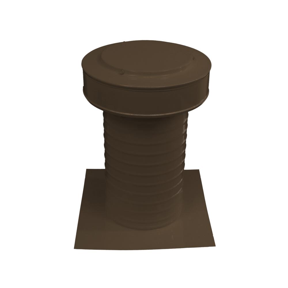 12 in. Dia Keepa Vent an Aluminum Roof Vent for Flat Roofs - Super Arbor