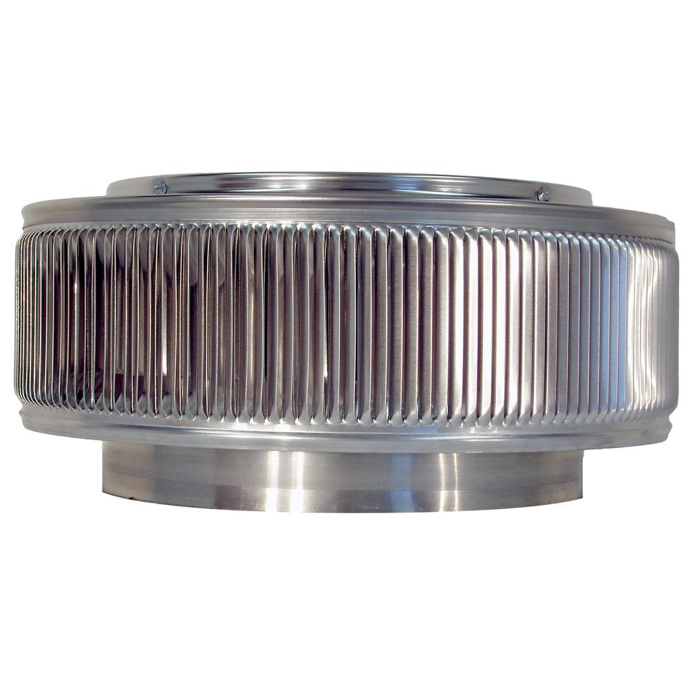 12 in. Mill Finish Aluminum No Moving Parts Retrofit Wind Turbine - Super Arbor