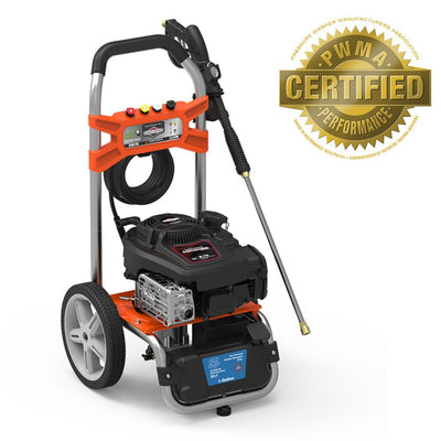 YARD FORCE 3100 PSI 2.4 GPM Remote Electric-Start Gas Pressure Washer - Super Arbor