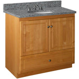 Ultraline 60 in. W x 21 in. D x 34.5 in. H Vanity for Center Basin Cabinet Only in Satin White - Super Arbor