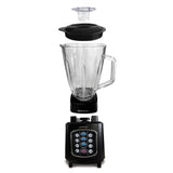 Kitchen Magic Collection 50 oz. 10-Speed Blending Programs Black Glass-Jar Blender