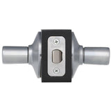 Elan Satin Chrome Passage Hall/Closet Door Lever - Super Arbor