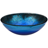 Oceana Series Vessel Sink in Blue - Super Arbor