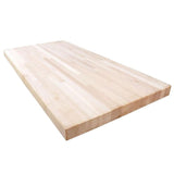 Unfinished Maple 6 ft. L x 25 in. D x 1.5 in. T Butcher Block Countertop