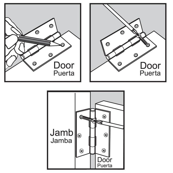 2-1/2 in. Galvanized Non-Removable Pin Narrow Utility Hinge (2-Pack)