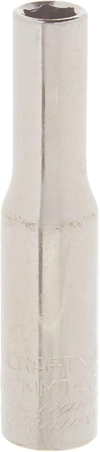 Craftsman 7/32 in. SAE 6 Point Deep Socket, 1/4 in. Drive